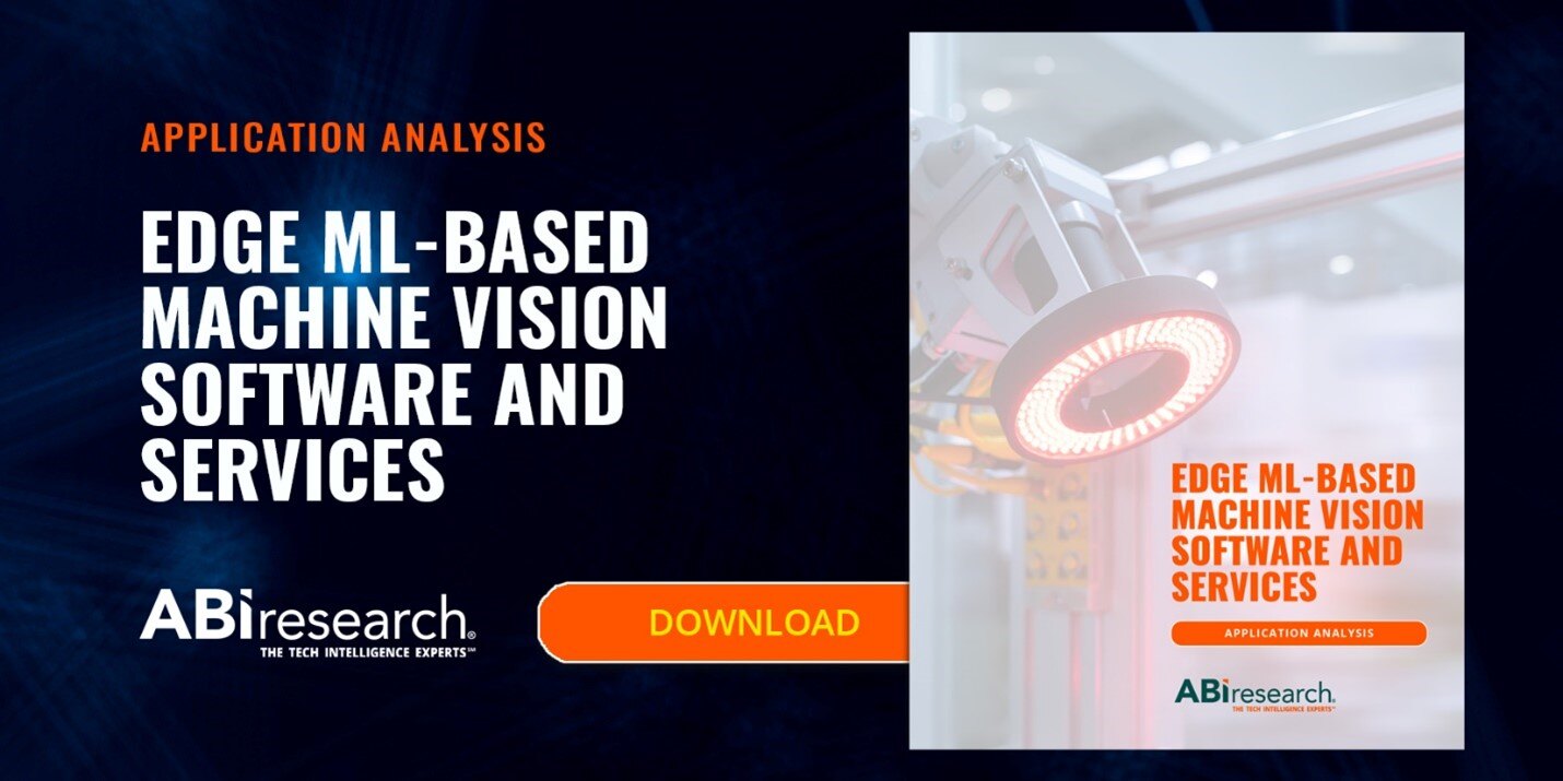 A research report on edge Machine Learning (ML)-based machine vision software and services
